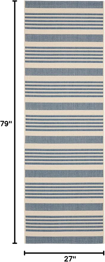 SAFAVIEH Washable Rug Outdoor Courtyard Collection - Image 2