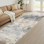 Runner Rug Kitchen Washable Rugs: 3x8 Non-Slip Abstract Soft Modern Stain - Image 8