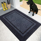 PURRUGS Dirt Trapping Door Mat 20" x 32", Non-Slip Machine Washable Entryway Rug by PURRUGS
