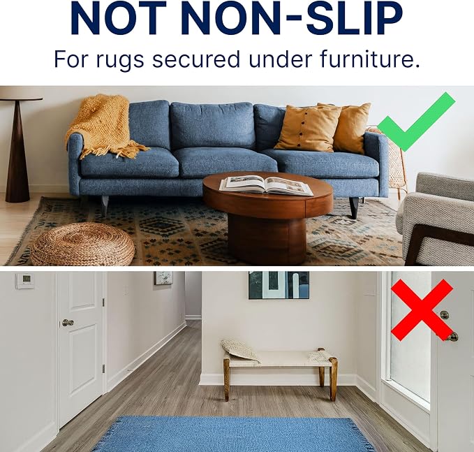 RUGPADUSA - Basics - 8'x10' - 1/4" Thick - 100% Felt - Protective Cushioning - Image 2