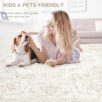 5x7 Area Rugs for Living Room: Washable Rug Vintage Large Rugs Soft Non Slip - Image 7