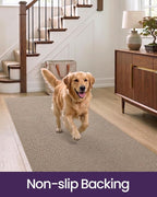 DEXI Hallway Runner Rug 2'4"x8', Non Slip Rubber Backed Runners Carpet - Image 7