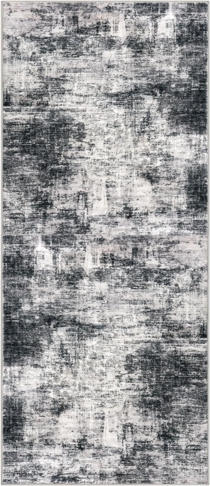 IOHOUZE Abstract Runner Rug 3x7 Ft Washable Runners - Image 9