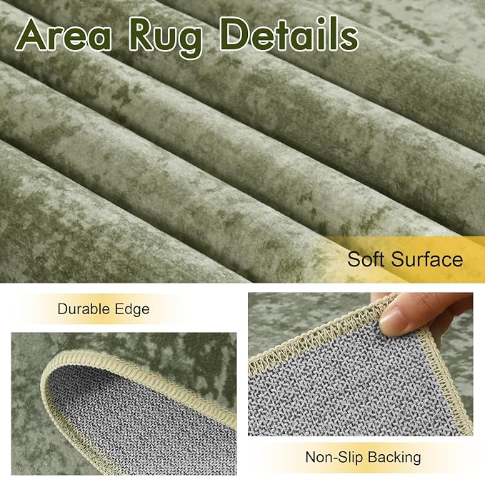 9x12 Ft Extra Large Washable Area Rugs - Image 5