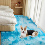 Ultra Soft Rug for Living Room, 4X6 Fluffy Shag Area Rug for Bedroom, Modern - Image 7
