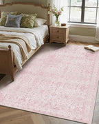 Rugxara 4x6 Rug for Living Room Bedroom, Vintage Retro Boho Area Rugs, Non Slip - Image 3