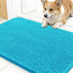 OLANLY Dog Door Mat for Muddy Paws 30x17, Absorbs Moisture and Dirt, Absorbent by OLANLY