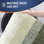 OLANLY Small Bathroom Rugs Mat 24x16, Extra Soft Absorbent Microfiber Bath Rugs - Image 6