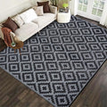 SAND MINE Waterproof Outdoor Rug, Plastic Reversible Rug, Modern Area Rug by SANDMIND