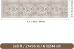 befbee 2x8 Runner Rug Washable Hallway Runner Rug Ultra-Thin Soft Kitchen Rug - Image 2