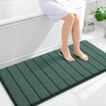 OLANLY Memory Foam Long Bathroom Rugs Runner 47x24, Super Soft Absorbent Bath by OLANLY
