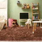 6x9 Rugs for Living Room, Rugs for Bedroom, Plush Fluffy Carpet, Non-Slip - Image 6