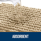 OLANLY Dog Door Mat for Muddy Paws 70x46, Ultra Absorbent Chenille Mud Doormat - Image 4