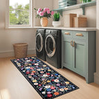 Runner Rug for Entryway: 2x6 Kitchen Rugs Non Slip Washable Ultra-Thin Soft - Image 4