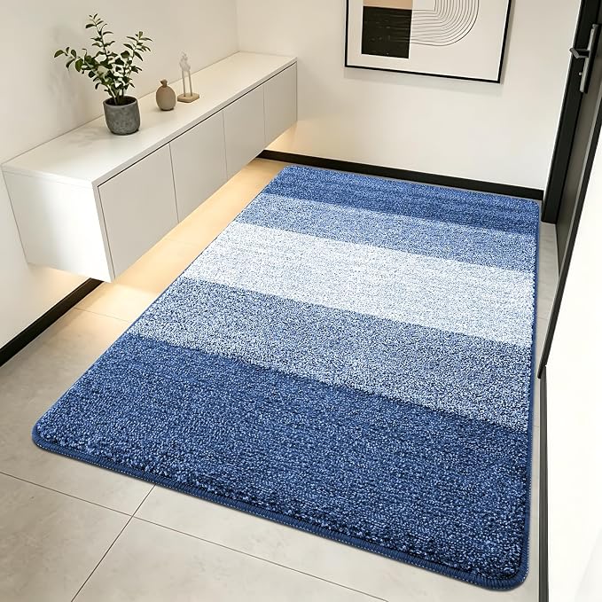 Kitinjoy Indoor Outdoor Door Mat, 70x32 Non-Slip Absorbent Dirt Trapper by Kitinjoy