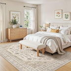 10x12 Washable Area Rug, Large Rugs - Image 6