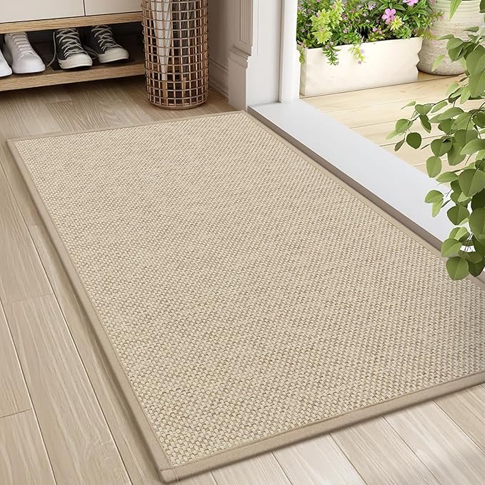 LEKEEPGO Door Mat 24"x36", Non Slip Door Mat Indoor Entrance, Rubber Backing by LEKEEPGO