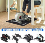 TOBWOLF Non-Slip Workout Mat for Ellipse Leg Exerciser, Ellipse Machine Mat - Image 6