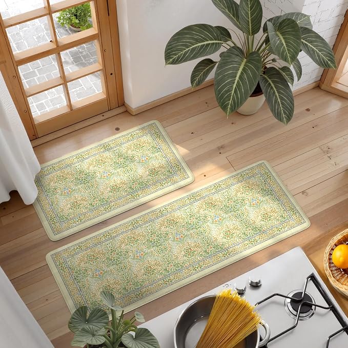 Collive Anti Fatigue Mats for Kitchen Floor, Waterproof Non Skid Kitchen Rugs - Image 8