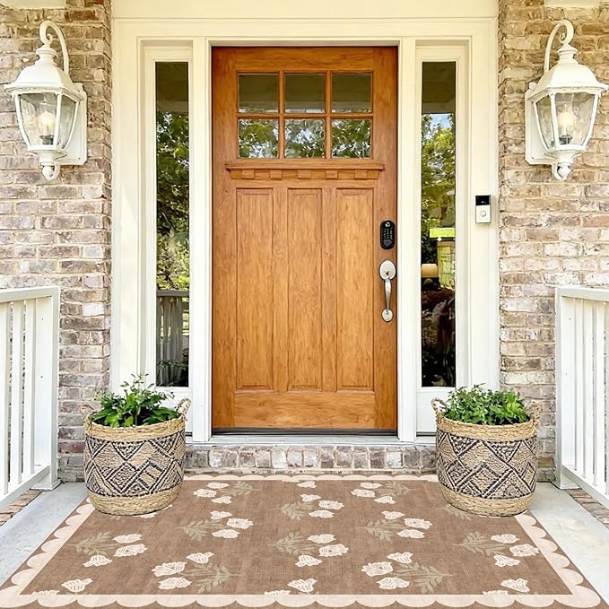 4x6 Covered Outdoor Patio Rug - Image 4
