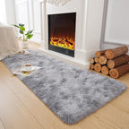 Chicrug Soft Runner Rugs for Bedroom Living Room Plush Fluffy Rug 2x10 Feet - Image 4