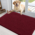OLANLY Dog Door Mat for Muddy Paws 36x24, Ultra Absorbent Chenille Mud Doormat by OLANLY