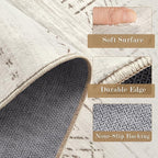 cotiled Washable 3x8 Runner Rugs: Washable Boho Rugs - Image 6