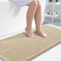 OLANLY Bathroom Runner Rugs 47x24, Extra Soft Absorbent Chenille Bath Rugs by OLANLY