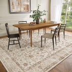 10x14 Area Rug Washable Rugs: Large Living Room Rug Stain Resistant Non Slip - Image 5
