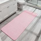 Bosap Bath Mat, Ultra Thin Bathroom Runner Rugs, Large Bath Mats by BosapDirect