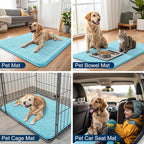 Smiry Dog Door Mat for Muddy Paws 30x20, Absorbent Dirt Trapper, Non-Slip - Image 6