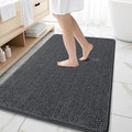 OLANLY Large Bathroom Rugs 59x35, Extra Soft Absorbent Chenille Bath Rugs by OLANLY