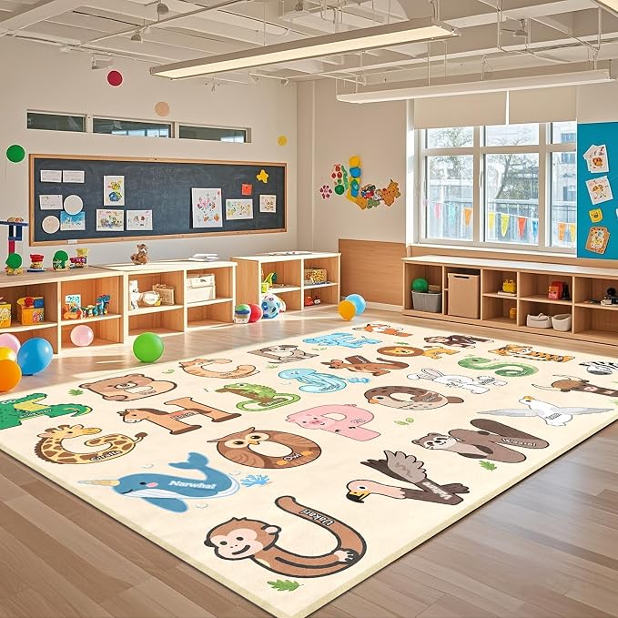 Kids Rugs for Playroom by FTBNIQWRHN