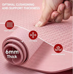 Stepwaver Extra Large Yoga Mat 6'x4', Ultra Durable, Wide Workout Mat, Wide - Image 4