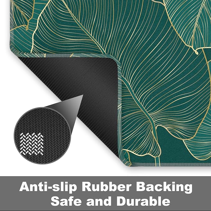 Rnivvi Front Door Mat, Heavy Duty Low Profile Anti-Slip Entryway Rug - Image 5