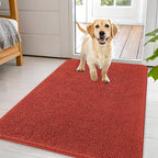 OLANLY Dog Door Mat for Muddy Paws 44x32, Absorbs Moisture and Dirt, Absorbent by OLANLY