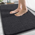 OLANLY Bathroom Rugs 34x21, Extra Soft Absorbent Chenille Bath Rugs, Rubber by OLANLY