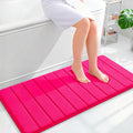 OLANLY Memory Foam Long Bathroom Rugs Runner 44x20, Super Soft Absorbent Bath by OLANLY