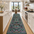 Runner Rug for Entryway: 2.6x14 Kitchen Rugs Non Slip Washable Ultra-Thin Soft by PLHXFRSoftAreaRugs