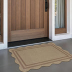 Easy Jute Outdoor Mats for Front Door, 2x3 Small Washable Kitchen Rugs - Image 9