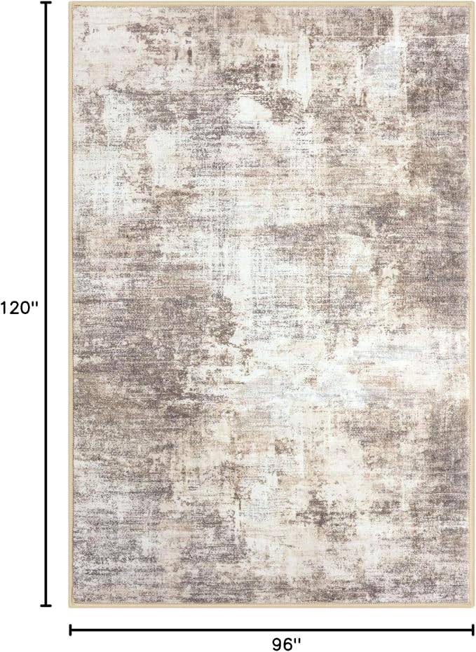 IOHOUZE Abstract Area Rugs 8x10 Ft Washable Large Rugs - Image 2