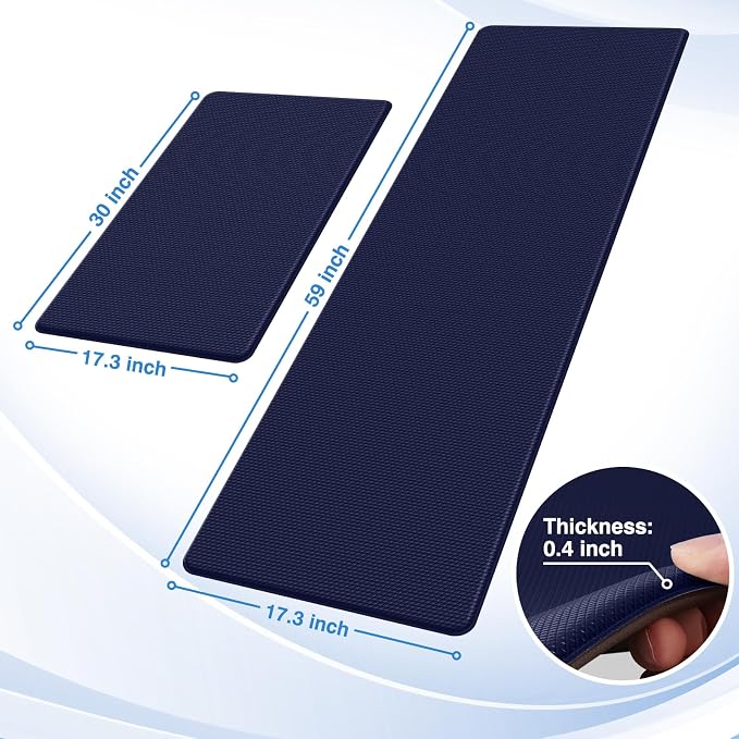 StepRite Kitchen Mats, Cushioned Anti Fatigue Kitchen Mats - Image 2
