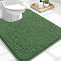 OLANLY Toilet Rugs U-Shaped 24x20, Extra Soft Absorbent Chenille Contour by OLANLY