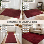 PURRUGS Easy Care Area Rug 4.5ft x 7ft, Non-Slip Washable Entryway Rug - Image 9