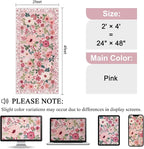 DUKINO 2x4 Rug for Entryway, Washable Kitchen Floral Runner Rug - Image 2