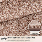 PURRUGS Easy Care Area Rug 4ft x 6ft, Non-Slip Machine Washable Entryway Rug - Image 4