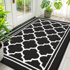 Buganda Indoor Door Mat, Dirt Resistant and Absorbent Entrance Mat, Low Profile by Buganda