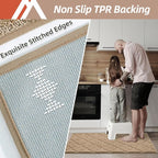 COSY HOMEER-Kitchen-Rugs 20"x48" Non-Slip Absorbent Soft Kitchen Runner Rug - Image 4