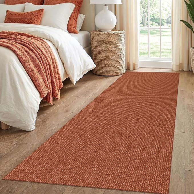 IOHOUZE Washable Runner Rug 3x8 Non Slip Rubber Backed Wide Hallway Runner - Image 8