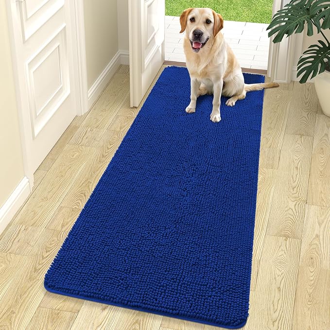OLANLY Dog Door Mat for Muddy Paws 70x24, Absorbs Moisture and Dirt, Absorbent by OLANLY